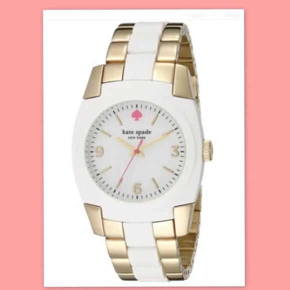 Kate Spade Skyline Quartz White Dial Women's Analog Watch - Picture 1 of 5